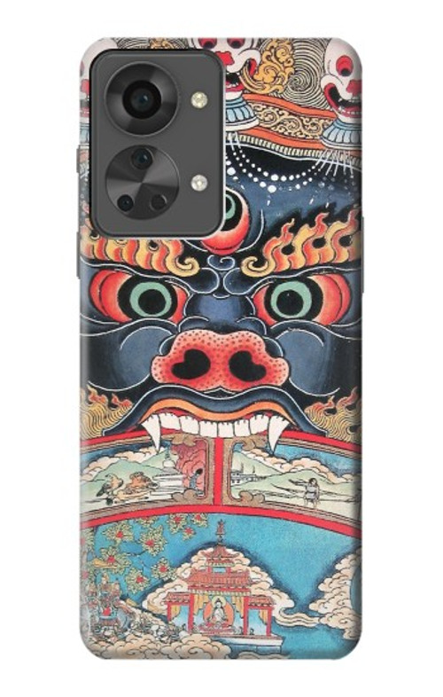 S0572 Tibet Art Case Cover Custodia per OnePlus Nord 2T