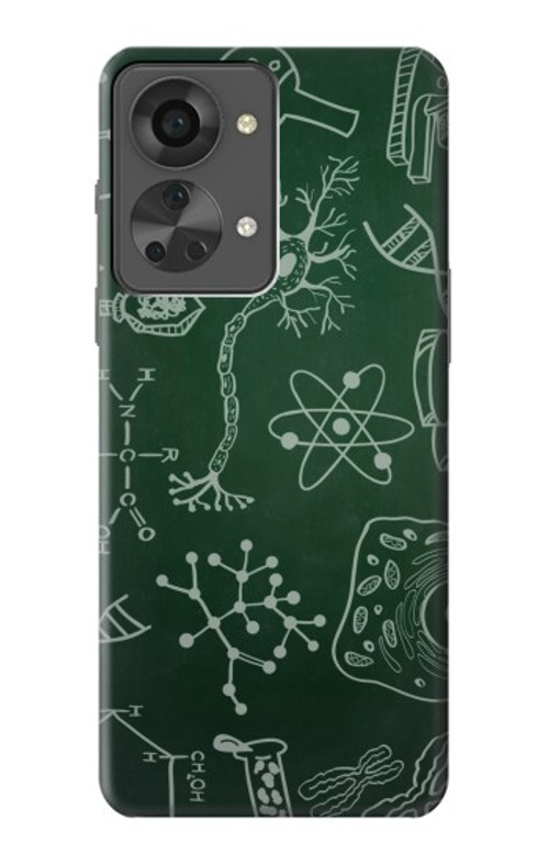 S3211 Science Green Board Case Cover Custodia per OnePlus Nord 2T