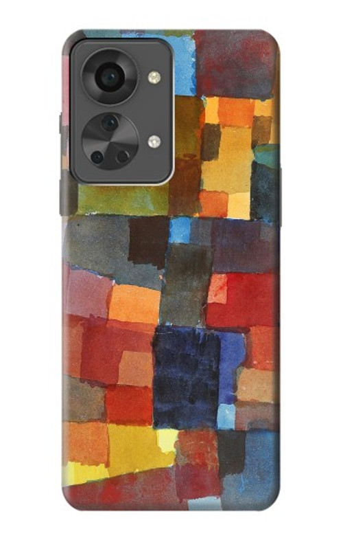 S3341 Paul Klee Raumarchitekturen Case Cover Custodia per OnePlus Nord 2T