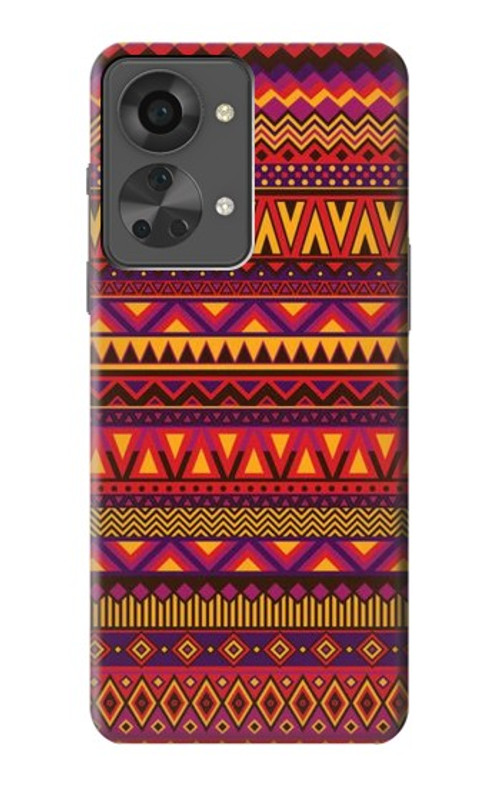 S3404 Aztecs Pattern Case Cover Custodia per OnePlus Nord 2T