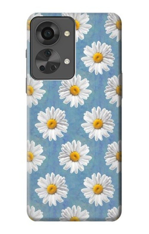 S3454 Floral Daisy Case Cover Custodia per OnePlus Nord 2T