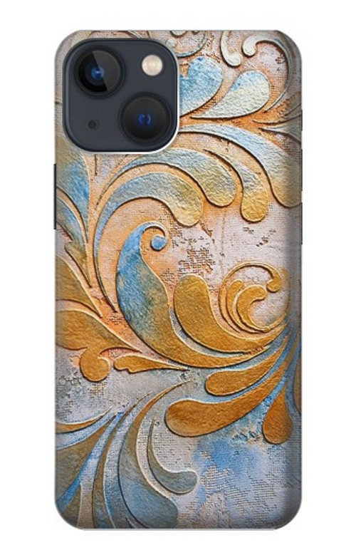 S3875 Canvas Vintage Rugs Case Cover Custodia per iPhone 13 mini