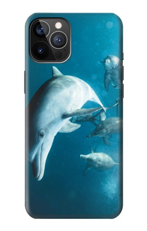 S3878 Dolphin Case Cover Custodia per iPhone 12, iPhone 12 Pro