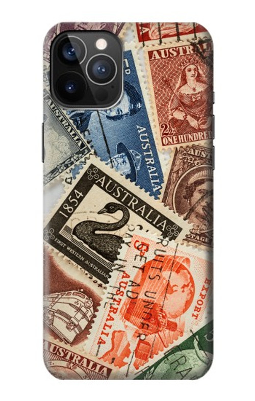 S3900 Stamps Case Cover Custodia per iPhone 12, iPhone 12 Pro