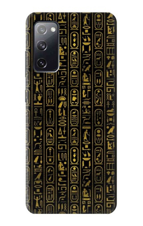 S3869 Ancient Egyptian Hieroglyphic Case Cover Custodia per Samsung Galaxy S20 FE