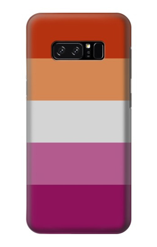 S3887 Lesbian Pride Flag Case Cover Custodia per Note 8 Samsung Galaxy Note8