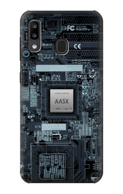 S3880 Electronic Print Case Cover Custodia per Samsung Galaxy A20, Galaxy A30