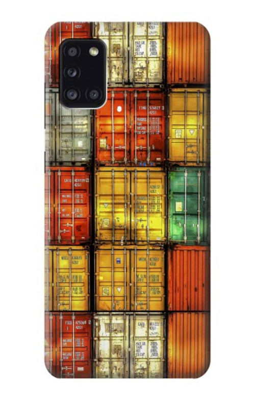 S3861 Colorful Container Block Case Cover Custodia per Samsung Galaxy A31