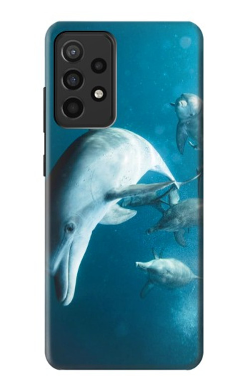 S3878 Dolphin Case Cover Custodia per Samsung Galaxy A52, Galaxy A52 5G