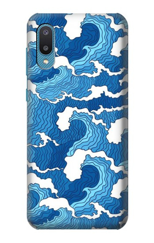 S3901 Aesthetic Storm Ocean Waves Case Cover Custodia per Samsung Galaxy A04, Galaxy A02, M02