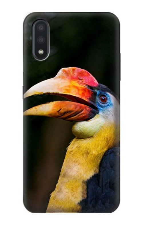 S3876 Colorful Hornbill Case Cover Custodia per Samsung Galaxy A01