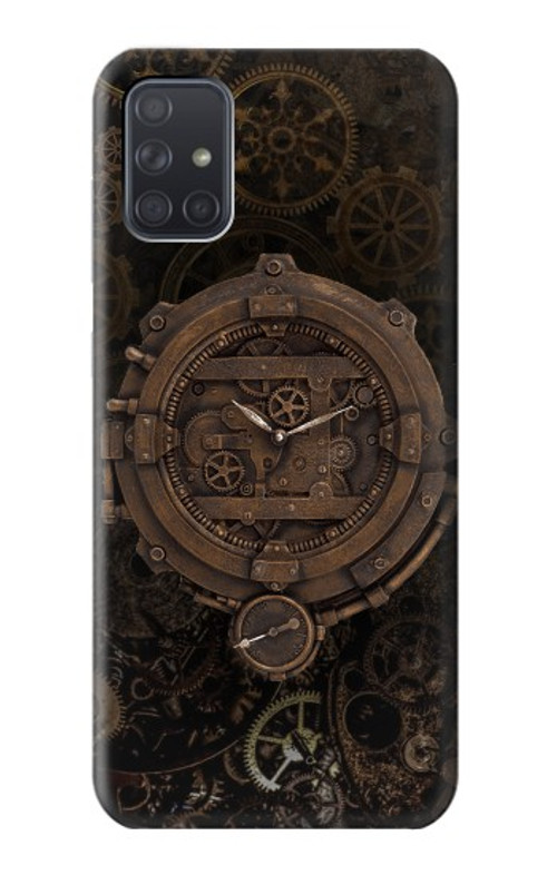 S3902 Steampunk Clock Gear Case Cover Custodia per Samsung Galaxy A71