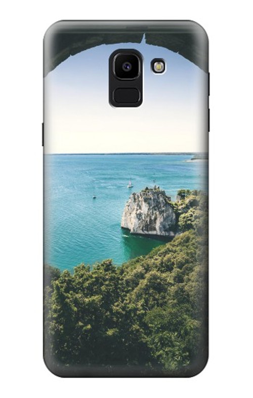 S3865 Europe Duino Beach Italy Case Cover Custodia per Samsung Galaxy J6 (2018)