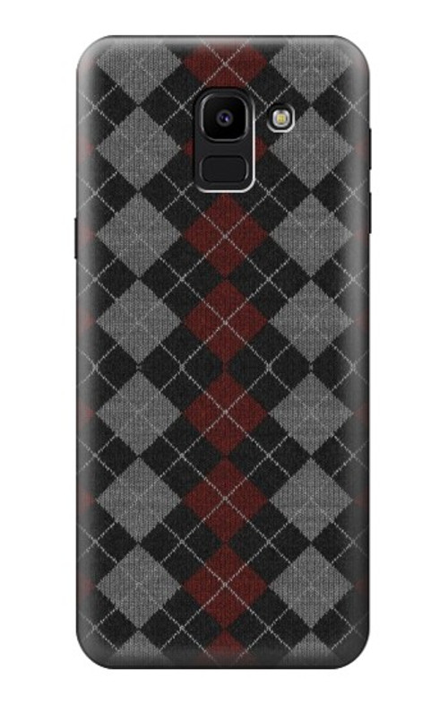 S3907 Sweater Texture Case Cover Custodia per Samsung Galaxy J6 (2018)