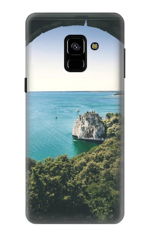 S3865 Europe Duino Beach Italy Case Cover Custodia per Samsung Galaxy A8 (2018)