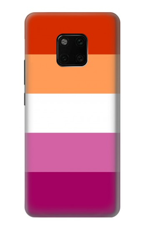 S3887 Lesbian Pride Flag Case Cover Custodia per Huawei Mate 20 Pro
