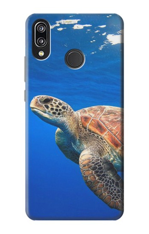 S3898 Sea Turtle Case Cover Custodia per Huawei P20 Lite