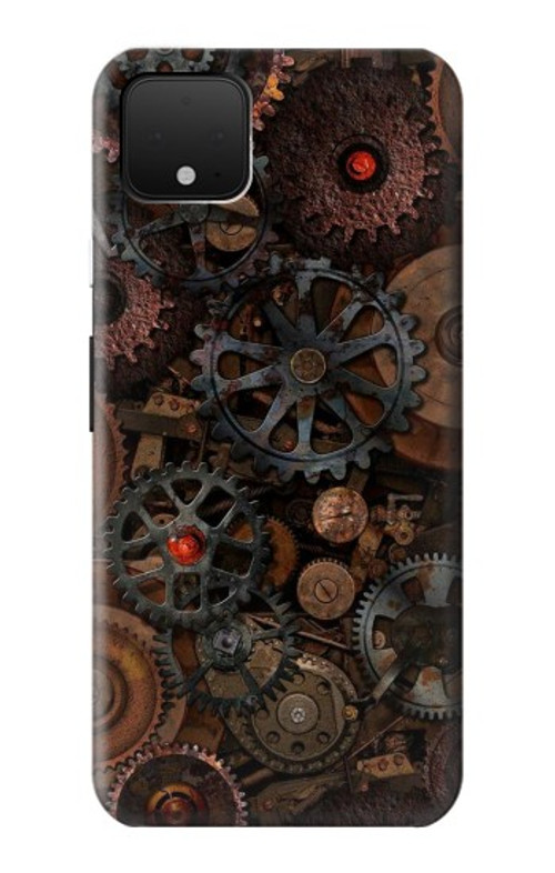 S3884 Steampunk Mechanical Gears Case Cover Custodia per Google Pixel 4