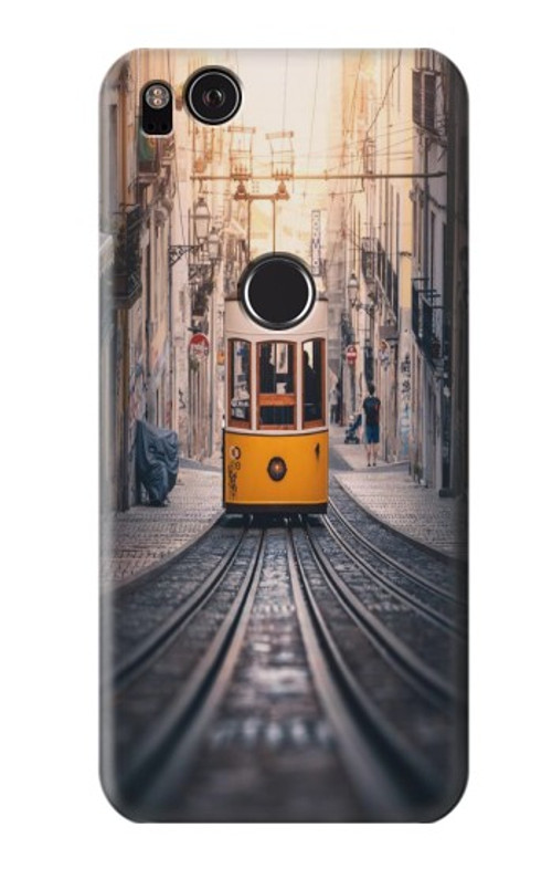 S3867 Trams in Lisbon Case Cover Custodia per Google Pixel 2