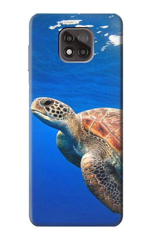 S3898 Sea Turtle Case Cover Custodia per Motorola Moto G Power (2021)