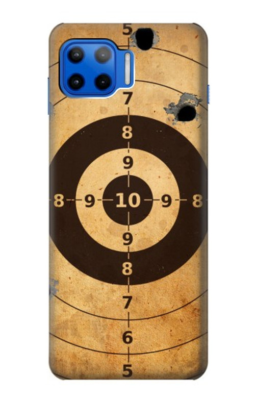S3894 Paper Gun Shooting Target Case Cover Custodia per Motorola Moto G 5G Plus