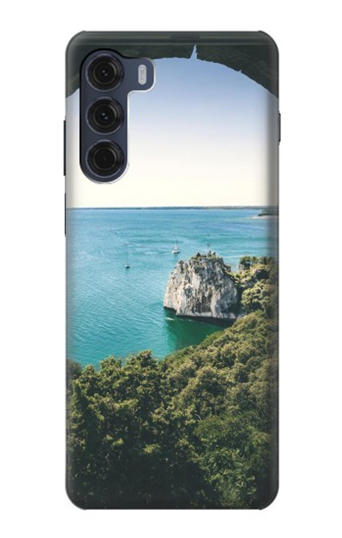 S3865 Europe Duino Beach Italy Case Cover Custodia per Motorola Moto G200 5G