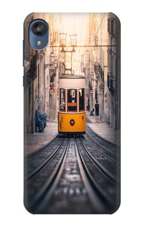 S3867 Trams in Lisbon Case Cover Custodia per Motorola Moto E6, Moto E (6th Gen)