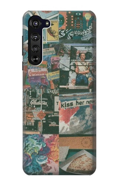 S3909 Vintage Poster Case Cover Custodia per Motorola Edge