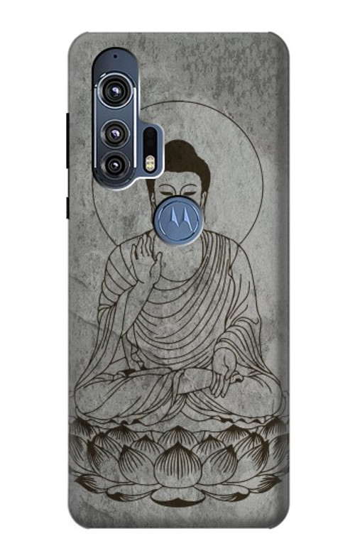 S3873 Buddha Line Art Case Cover Custodia per Motorola Edge+