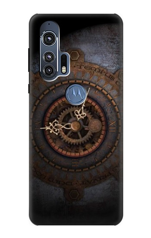 S3908 Vintage Clock Case Cover Custodia per Motorola Edge+