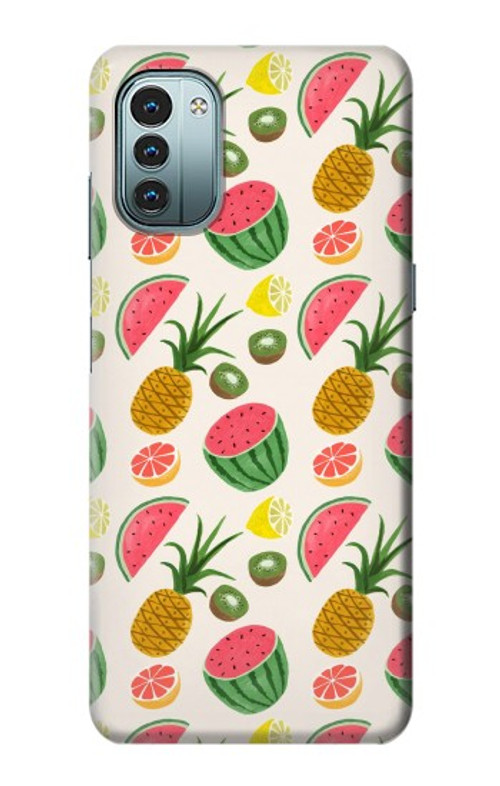 S3883 Fruit Pattern Case Cover Custodia per Nokia G11, G21