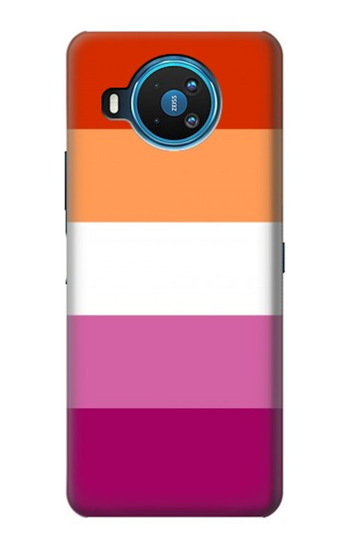 S3887 Lesbian Pride Flag Case Cover Custodia per Nokia 8.3 5G
