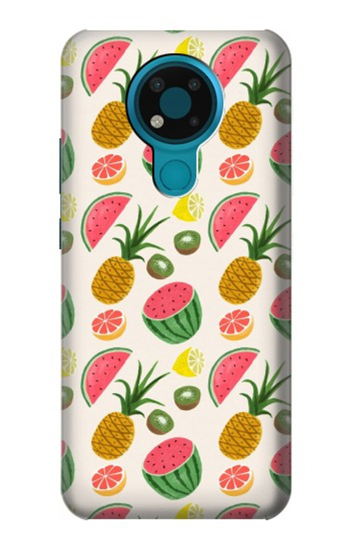 S3883 Fruit Pattern Case Cover Custodia per Nokia 3.4