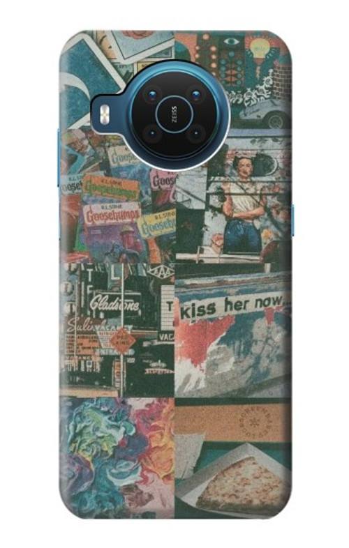 S3909 Vintage Poster Case Cover Custodia per Nokia X20