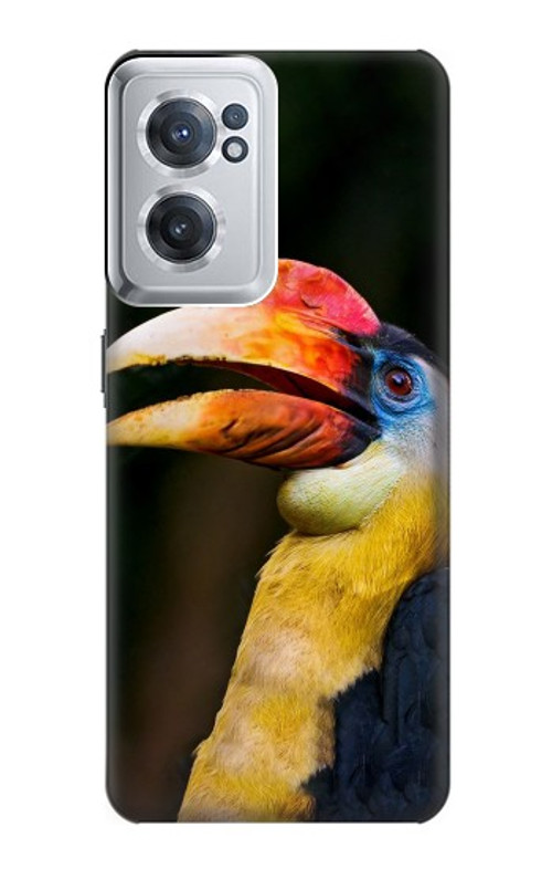 S3876 Colorful Hornbill Case Cover Custodia per OnePlus Nord CE 2 5G