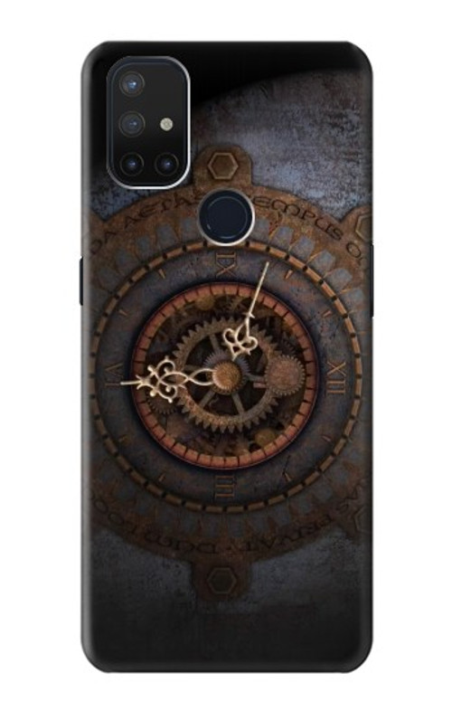 S3908 Vintage Clock Case Cover Custodia per OnePlus Nord N10 5G