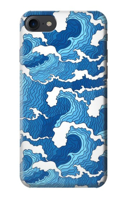 S3901 Aesthetic Storm Ocean Waves Case Cover Custodia per iPhone 7, iPhone 8, iPhone SE (2020) (2022)