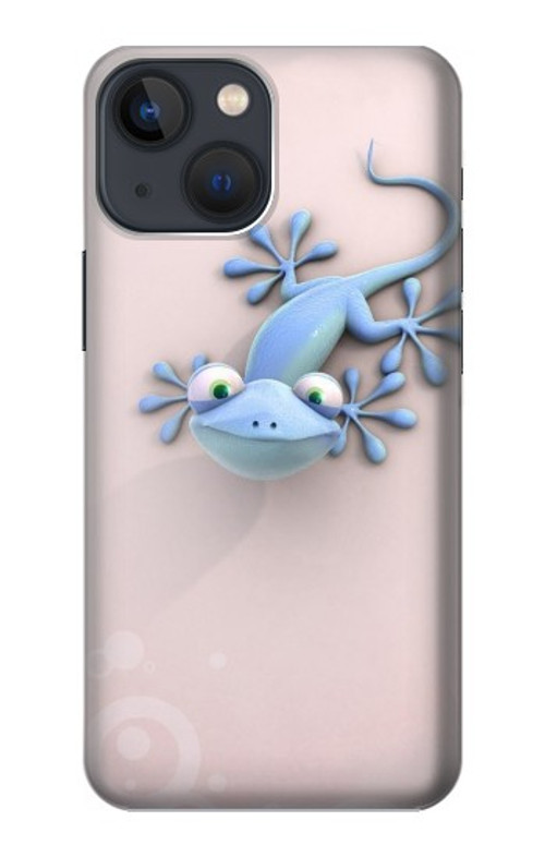S1631 Funny Gecko Lizard Case Cover Custodia per iPhone 14 S1631 Funny Gecko Lizard Case Cover Custodia per iPhone 14