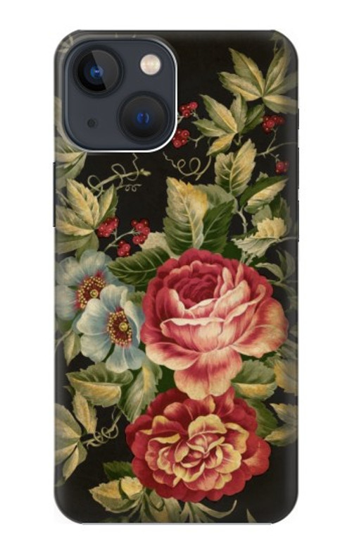 S3013 Vintage Antique Roses Case Cover Custodia per iPhone 14