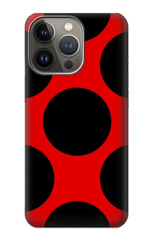 S1829 Ladybugs Dot Pattern Case Cover Custodia per iPhone 14 Pro
