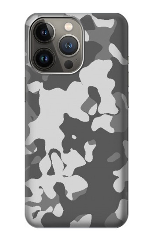 S2186 Gray Camo Camouflage Graphic Printed Case Cover Custodia per iPhone 14 Pro