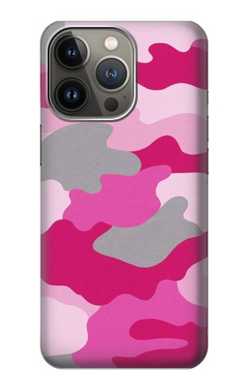 S2525 Pink Camo Camouflage Case Cover Custodia per iPhone 14 Pro