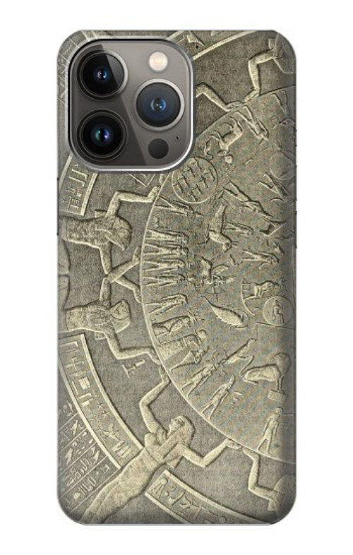 S3396 Dendera Zodiac Ancient Egypt Case Cover Custodia per iPhone 14 Pro