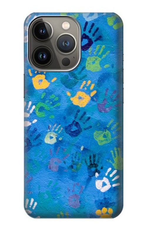 S3403 Hand Print Case Cover Custodia per iPhone 14 Pro