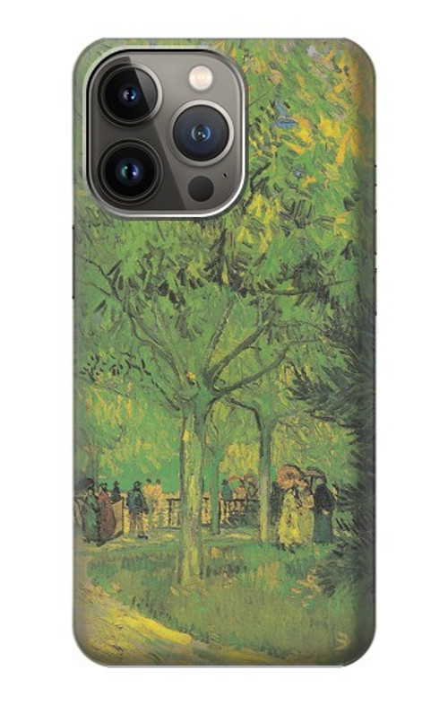 S3748 Van Gogh A Lane in a Public Garden Case Cover Custodia per iPhone 14 Pro