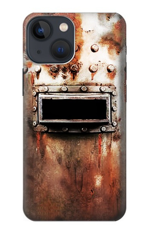S2684 Vintage Welding Helmet Case Cover Custodia per iPhone 14 Plus