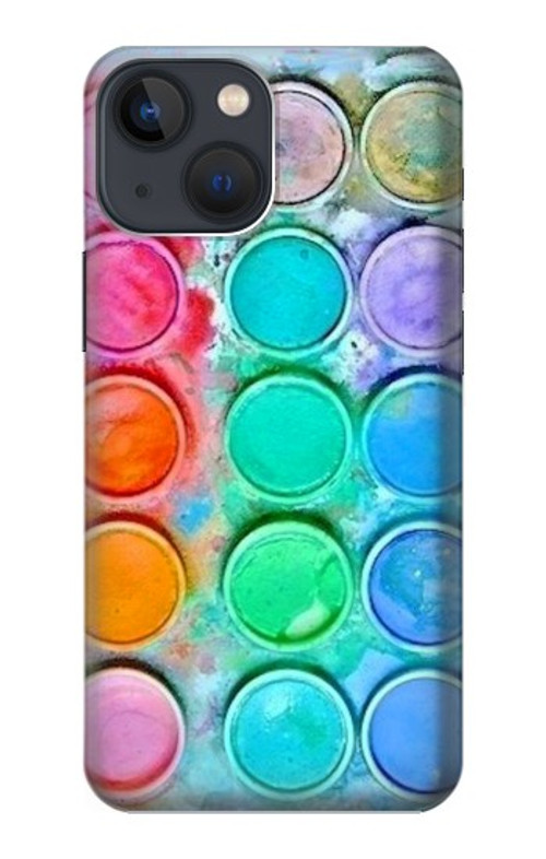 S3235 Watercolor Mixing Case Cover Custodia per iPhone 14 Plus