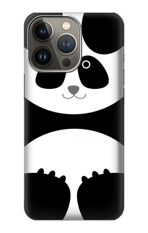 S2085 Panda Minimalist Case Cover Custodia per iPhone 14 Pro Max
