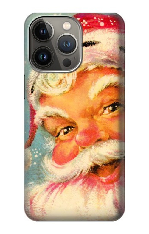 S2840 Christmas Vintage Santa Case Cover Custodia per iPhone 14 Pro Max