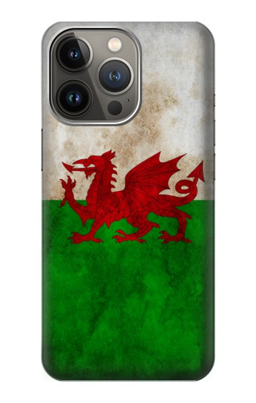 S2976 Wales Football Soccer Flag Case Cover Custodia per iPhone 14 Pro Max